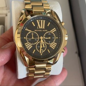 Unisex Michael Kors gold watch